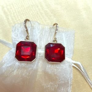 Dressy, red earings